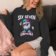 67 Meme Six Seven Bruh Baseball Ice Cream Drip Unisex Hoodie