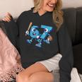 67 Six Seven Italian Brainrot Kid Baseball 67 Meme Christmas Unisex Hoodie