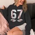 67 Six Seven Number 6 7 Meme Baseball Six Seven For Boys Men Unisex Hoodie 67 Six Seven Number 6 7 Meme Baseball Six Seven For Boys Men Unisex Hoodie