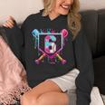 6th Birthday Boys Baseball Ice Cream Drip Boys Baseball Unisex Hoodie 6th Birthday Boys Baseball Ice Cream Drip Boys Baseball Unisex Hoodie