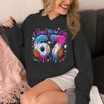 7th Birthday I Was 6 Now I'm 7 Baseball Ice Cream Drip Unisex Hoodie