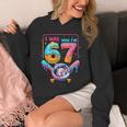 7th Birthday Boys I Was 6 Now I'm 7 Baseball Ice Cream Drip Unisex Hoodie 7th Birthday Boys I Was 6 Now I'm 7 Baseball Ice Cream Drip Unisex Hoodie