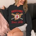 8 Year Old Boys Awesome Since 2018 Baseball Birthday Unisex Hoodie