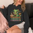 Adorable Dragon Read Books Be Kind Stay Weird Fantasy Lover Unisex Hoodie