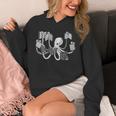Armed With Knowledge Book Loving Octopus Librarian Art Unisex Hoodie