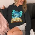 Axolotl Read Book Ambystoma Mexicanum Mexican Walking Fish Unisex Hoodie Axolotl Read Book Ambystoma Mexicanum Mexican Walking Fish Unisex Hoodie