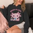 Axolotl Read A Lotl Book Lover Reading Books Cute Unisex Hoodie Axolotl Read A Lotl Book Lover Reading Books Cute Unisex Hoodie