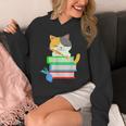 Back To School Kawaii Cat School Books Homework For Men Women Kids Unisex Hoodie Back To School Kawaii Cat School Books Homework For Men Women Kids Unisex Hoodie
