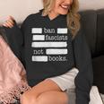 Ban Fascists Not Books Unisex Hoodie