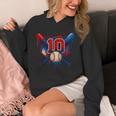Baseball 10 Year Old Splash Drip 10th Birthday Boy Number 10 Unisex Hoodie Baseball 10 Year Old Splash Drip 10th Birthday Boy Number 10 Unisex Hoodie