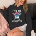 Baseball 6 Year Old Ice Cream Drip 6th Birthday Boy Number 6 Unisex Hoodie