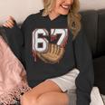 Baseball 67 Six Seven Alpha Slang 6 7 Meme Kids Teachers Boy Unisex Hoodie Baseball 67 Six Seven Alpha Slang 6 7 Meme Kids Teachers Boy Unisex Hoodie
