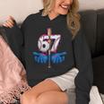 Baseball 67 Six Seven Gen Alpha Meme Drip Unisex Hoodie
