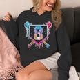 Baseball 8 Year Old Boy Ice Cream Drip 8th Birthday Player Unisex Hoodie