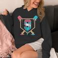 Baseball 9 Year Old Ice Cream Drip 9th Birthday Boys Player Unisex Hoodie Baseball 9 Year Old Ice Cream Drip 9th Birthday Boys Player Unisex Hoodie