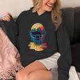 Baseball Catcher Mask Ice Cream Dripping Baseball Fan Boys Unisex Hoodie Baseball Catcher Mask Ice Cream Dripping Baseball Fan Boys Unisex Hoodie