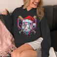 Baseball Christmas Santa Hat Baseball Christmas Drip Unisex Hoodie Baseball Christmas Santa Hat Baseball Christmas Drip Unisex Hoodie