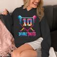 Baseball Drip 10th Birthday Boy Double Digits Ice Cream Drip Unisex Hoodie