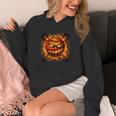 Baseball Drip Angry Lava Slime Ball Graphic Unisex Hoodie