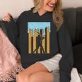 Baseball Drip Dripping Ice Cream Sport Player American Flag Unisex Hoodie
