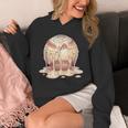 Baseball Drip Ice Cream Melting Illustration Unisex Hoodie Baseball Drip Ice Cream Melting Illustration Unisex Hoodie