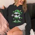 Baseball Drip Ice Cream Shamrock Kids Boy St Patrick’s Day Unisex Hoodie