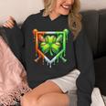 Baseball Drip Ice Cream St Patricks Day Shamrock Lucky Unisex Hoodie Baseball Drip Ice Cream St Patricks Day Shamrock Lucky Unisex Hoodie