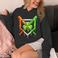 Baseball Drip Ice Cream St Patricks Day Shamrock Unisex Hoodie