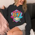 Baseball Drip Jersey Number 67 For Players & 67th Birthday Unisex Hoodie Baseball Drip Jersey Number 67 For Players & 67th Birthday Unisex Hoodie