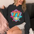 Baseball Drip Jersey Number 77 For Players & 77th Birthday Unisex Hoodie Baseball Drip Jersey Number 77 For Players & 77th Birthday Unisex Hoodie