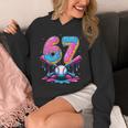 Baseball Drip Number 67 Player 67Th Birthday Baseball Meme Unisex Hoodie