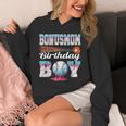 Baseball Ice Cream Drip Bonus Mom Of The Birthday Boy Unisex Hoodie