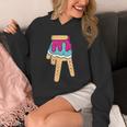 Baseball Ice Cream Drip Home Plate Glove Respect Drip 2 Side Unisex Hoodie Baseball Ice Cream Drip Home Plate Glove Respect Drip 2 Side Unisex Hoodie