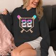 Baseball Ice Cream Drip Number 22 Player 22nd Birthday Unisex Hoodie Baseball Ice Cream Drip Number 22 Player 22nd Birthday Unisex Hoodie