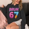 Baseball Ice Cream Drip Number 67 Player Or 67th Birthday Unisex Hoodie Baseball Ice Cream Drip Number 67 Player Or 67th Birthday Unisex Hoodie