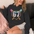 Baseball Ice Cream Drip Number 67 Player Six Seven Meme 6 7 Unisex Hoodie Baseball Ice Cream Drip Number 67 Player Six Seven Meme 6 7 Unisex Hoodie