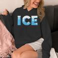 Baseball ICE Ice Cream Drip Baseball Drip Baseball Unisex Hoodie