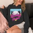 Baseball Life Lifestyle Home Plate Ice Cream Drip Men Boys Unisex Hoodie