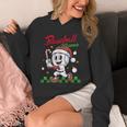 Baseball Mama Christmas Santa Hat Xmas Softball Mom Unisex Hoodie Baseball Mama Christmas Santa Hat Xmas Softball Mom Unisex Hoodie
