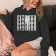 Baseball Pitcher Player Team Sport Lover Family Friends Fans Unisex Hoodie