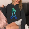 Baseball Player Graphic Unisex Hoodie