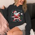 Baseball Santa 67 Christmas Xmas Pajamas Boys Kid Unisex Hoodie