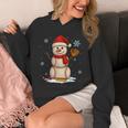 Baseball Snowman Merry Christmas Holiday Sports Xmas Pajamas Unisex Hoodie Baseball Snowman Merry Christmas Holiday Sports Xmas Pajamas Unisex Hoodie