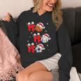 Basketball Baseball Soccer Christmas Ho Ho Ho Santa Xmas Unisex Hoodie