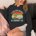 I Like Big Books & Cannot Lie Reading Bookworm Reader Unisex Hoodie