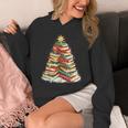 Book Christmas Tree Reading Unisex Hoodie