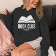 Book Club Lover Reader Unisex Hoodie Book Club Lover Reader Unisex Hoodie