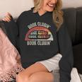 Book Clubin' Retro 70s Style Book Club Reader Graphic Unisex Hoodie Book Clubin' Retro 70s Style Book Club Reader Graphic Unisex Hoodie