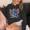Book Dragon Reading Unisex Hoodie