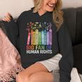 Book Flower Big Fan Of Human Rights Protest Feminist Quote Unisex Hoodie